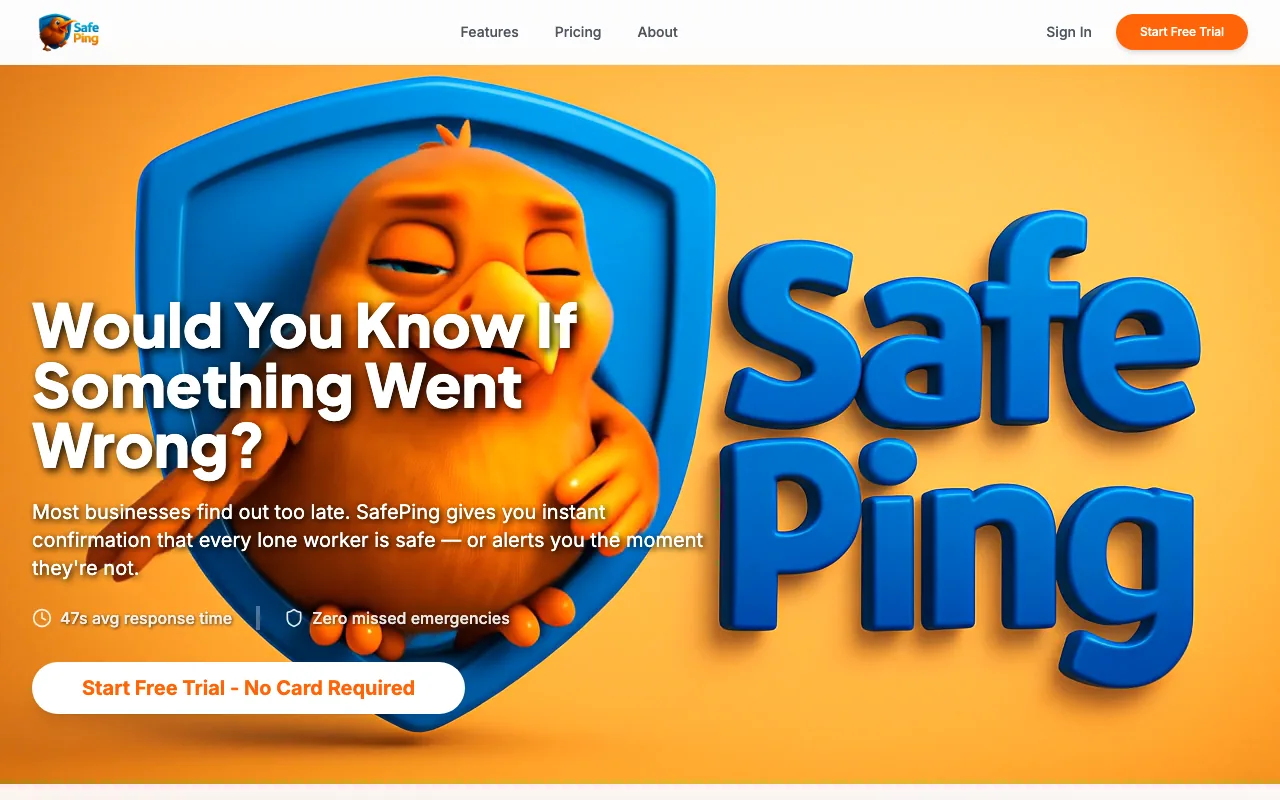 SafePing screenshot 1